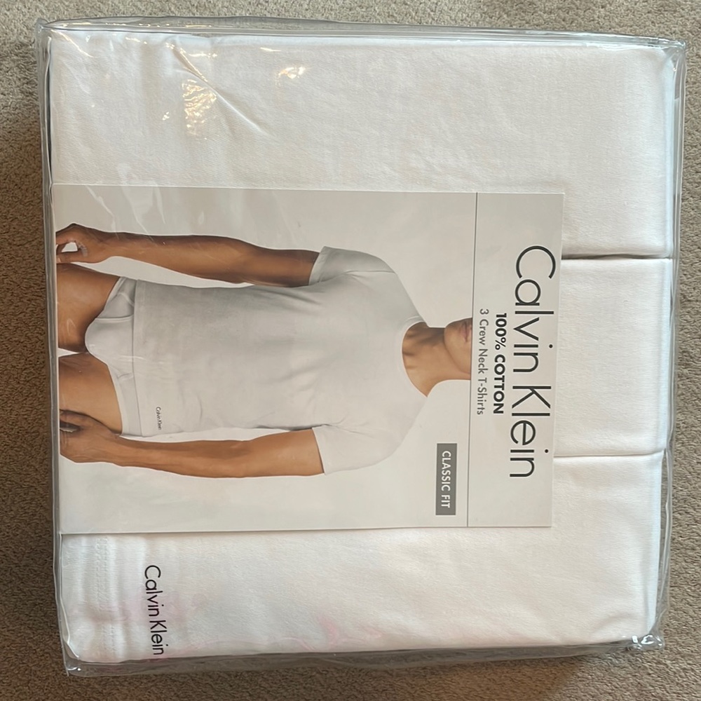 Calvin Klein 3 Crew Neck Tshirts